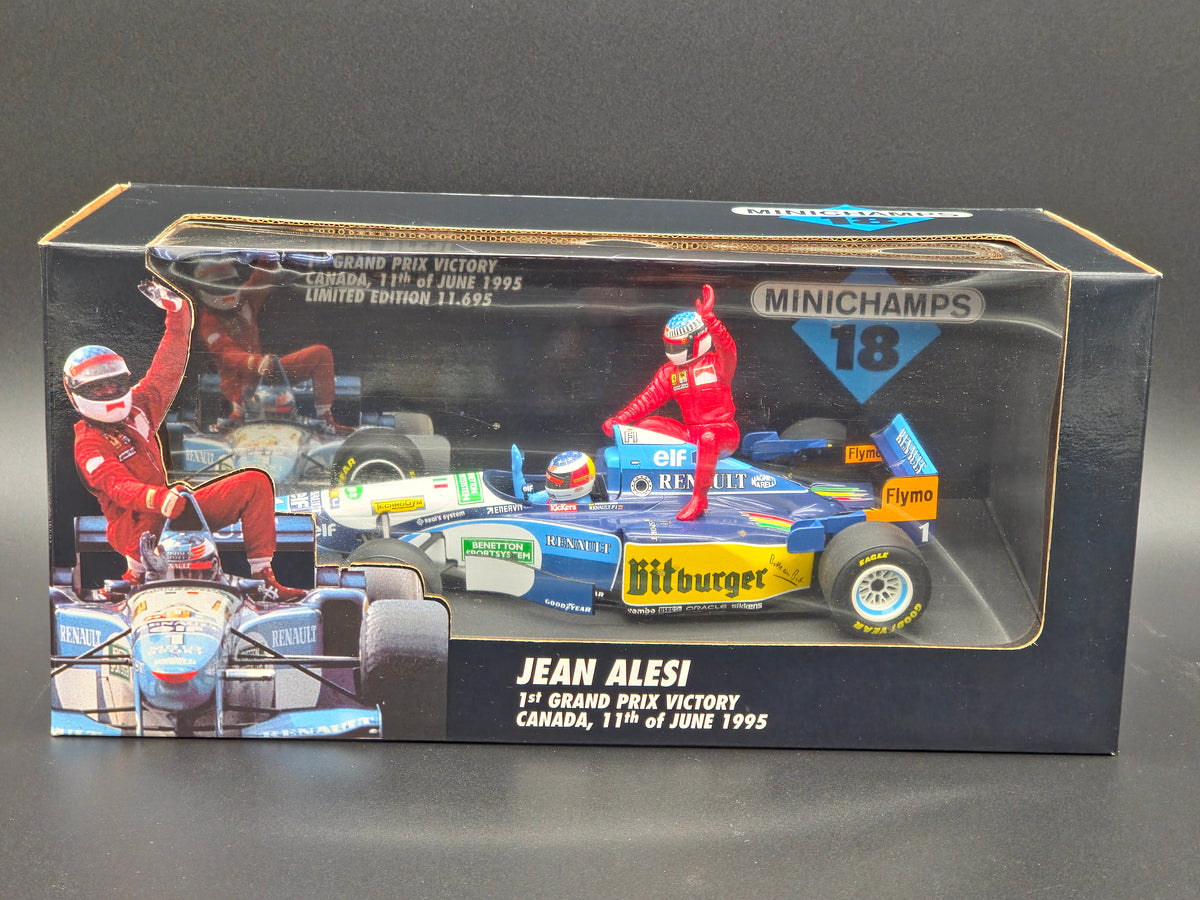 Renault  Jean Alesi 1st Grand Prix Victory Canada 11th June 1995