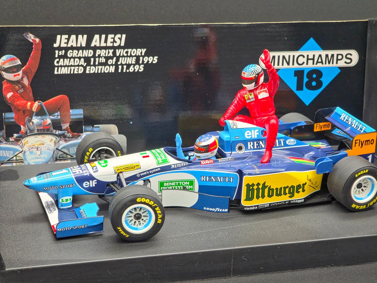 Renault  Jean Alesi 1st Grand Prix Victory Canada 11th June 1995