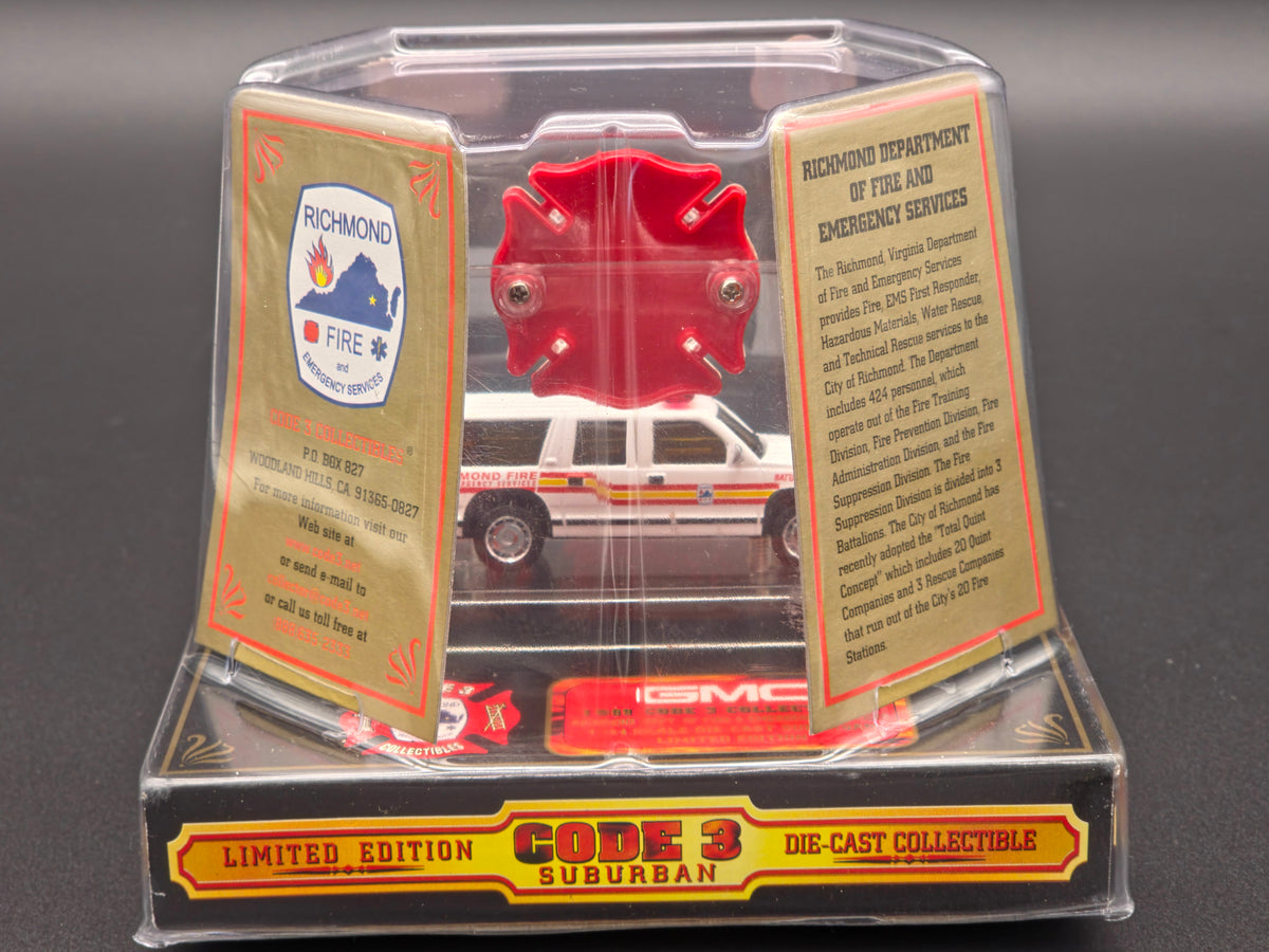 GMC Duo Suburban Richmond Fire