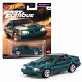 Ford Mustang GT 1987 bleu sarcelle 2/5 – Hot Wheels Premium Fast &amp; Furious Fast Stars