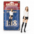 Figurine femme American Diorama bottes noires 1:18