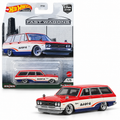 Nissan Skyline Van rouge, blanc et bleu 1/5 – Hot Wheels Premium Fast Wagons