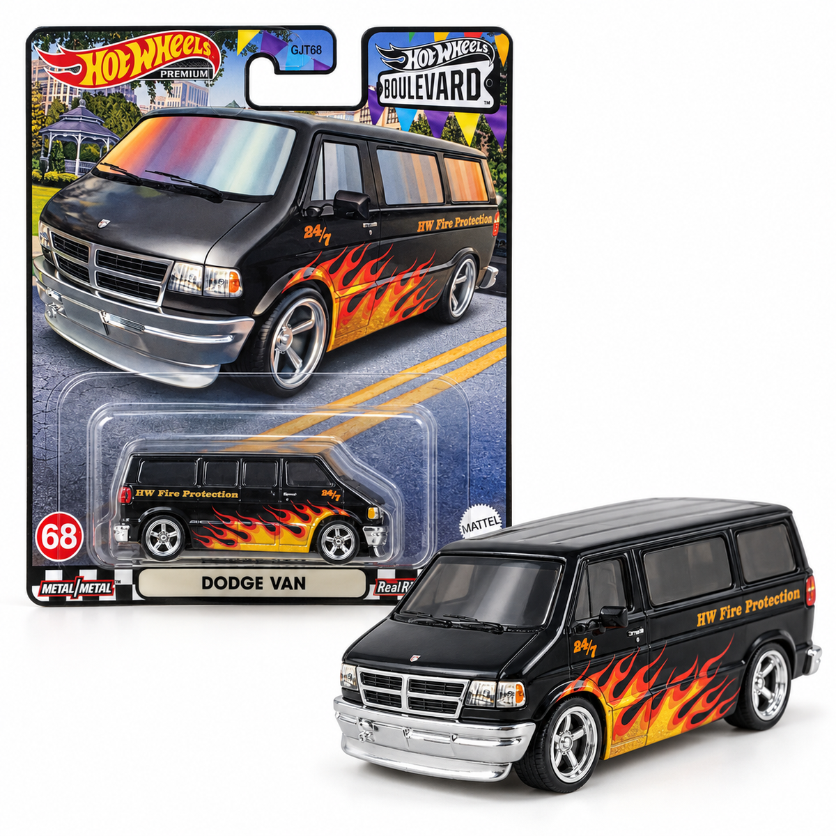 Dodge Van HW Fire Protection – Hot Wheels Premium Boulevard