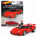 Lamborghini Countach LP5000 QV rouge 4/5 – Hot Wheels Premium Jay Leno’s Garage