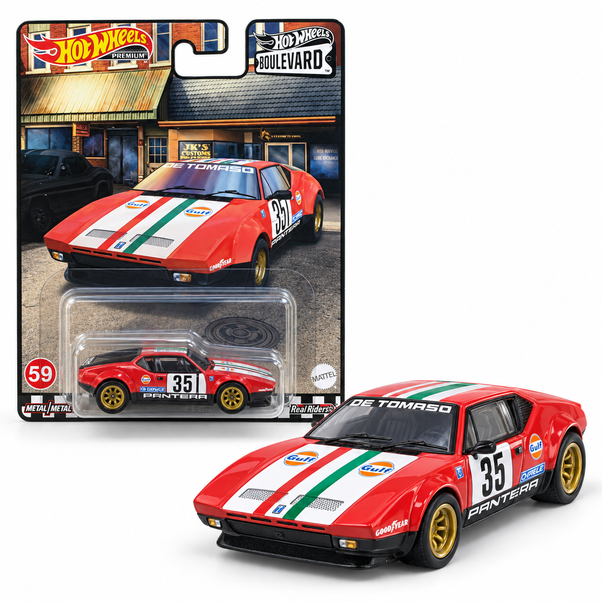 De Tomaso Pantera Gruppo 4 #35 – Hot Wheels Premium Boulevard