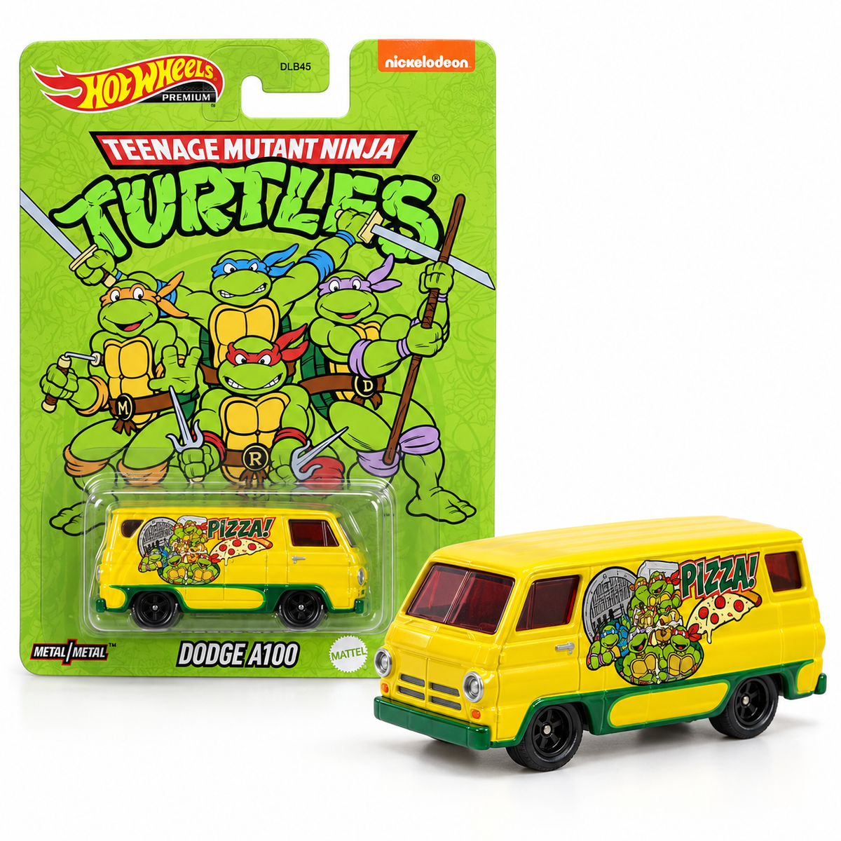 Dodge A100 Pizza Teenage Mutant Ninja Turtles – Hot Wheels Premium