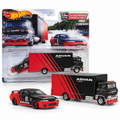 Nissan Skyline GT-R BNR32 Advan #32 avec Sakura Sprinter 1:64 – Hot Wheels Team Transport