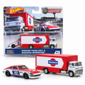 Nissan Fairlady Z #23 avec Sakura Sprinter 1:64 – Hot Wheels Team Transport
