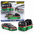 Honda Accord 1996 Castrol #16 avec Fleet Street 1:64 – Hot Wheels Team Transport