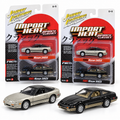 Duo Nissan 240SX 1990 et 300ZX 1985 1:64 – Johnny Lightning Import Heat
