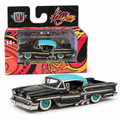 Chevrolet Impala 1958 Kelli’s Kustoms noire 1:64 – M2 Machines