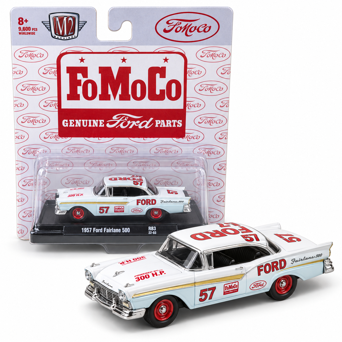 Ford Fairlane 500 1957 #57 FoMoCo 1:64 – M2 Machines