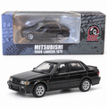 Mitsubishi Lancer GTI 1988 noire 1:64