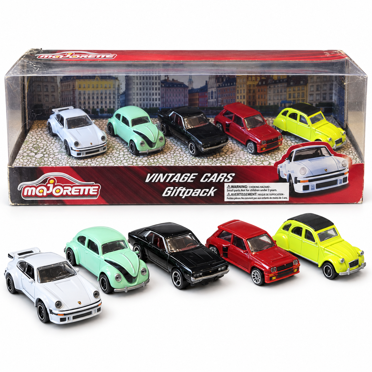 Coffret Vintage Cars Giftpack – 5 véhicules