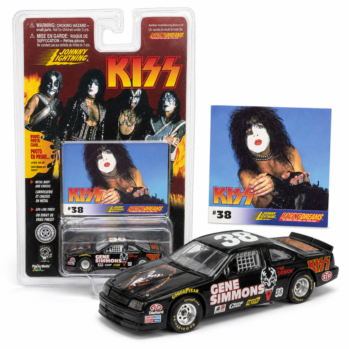 Chevrolet Monte Carlo de course no 38 – KISS Gene Simmons