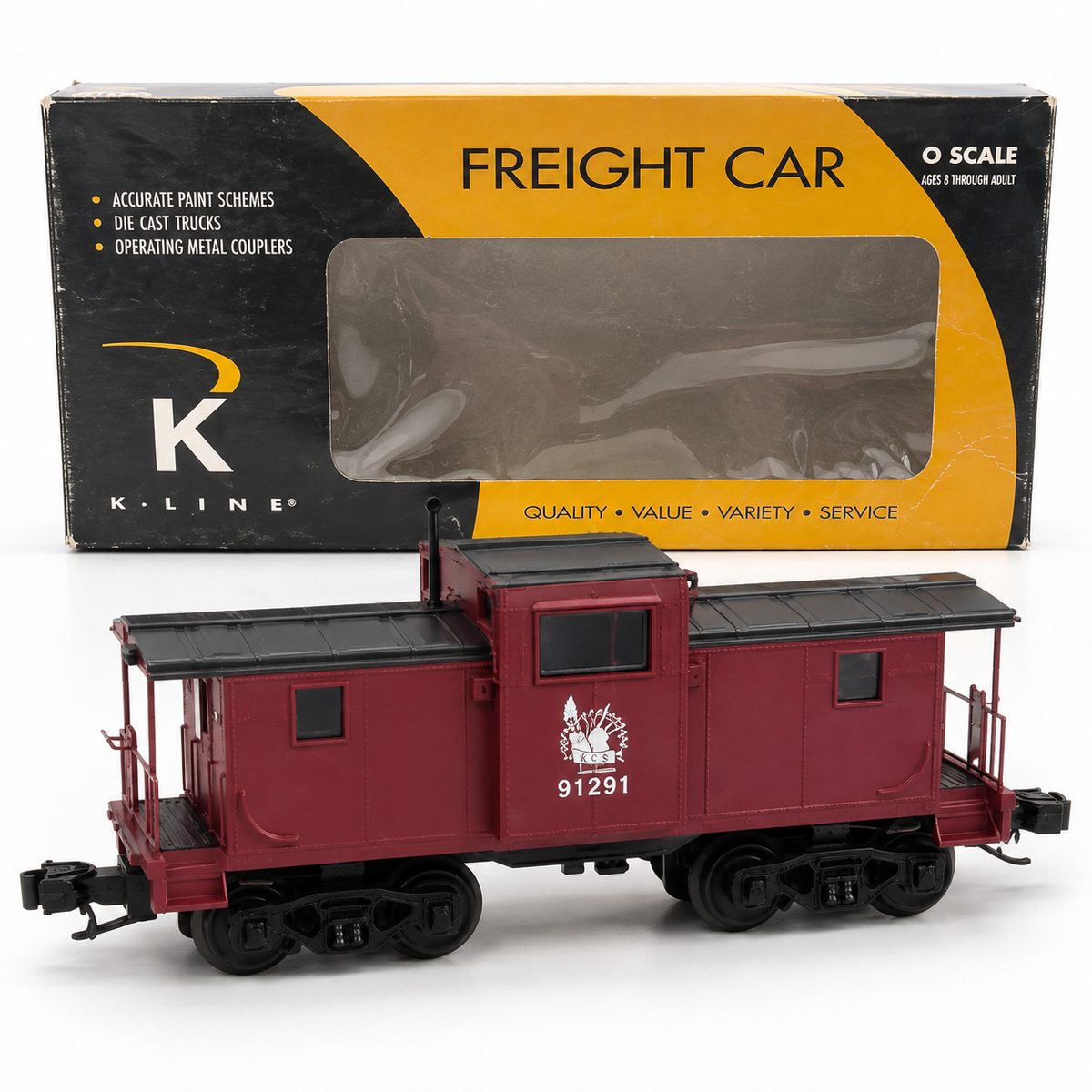 Caboose à coupole – Kansas City Southern