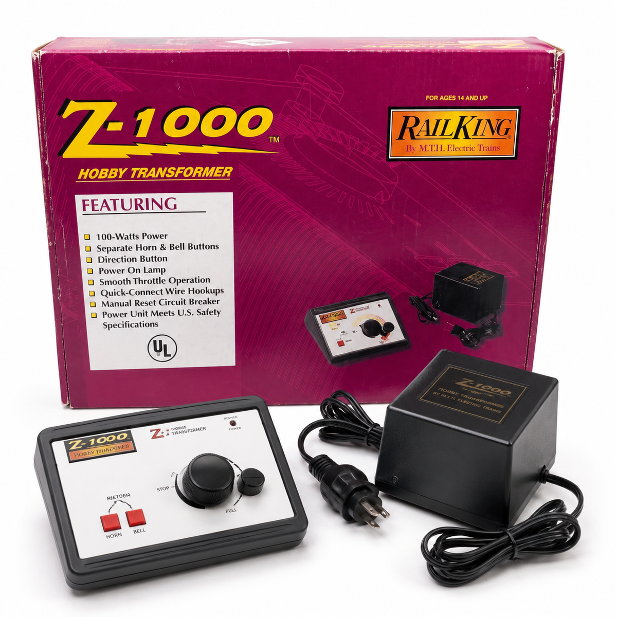 Z‑1000 – Transformateur Hobby 100 watts