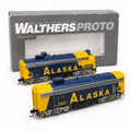 Ensemble de locomotives diesel EMD F7A/F7B – Alaska Railroad