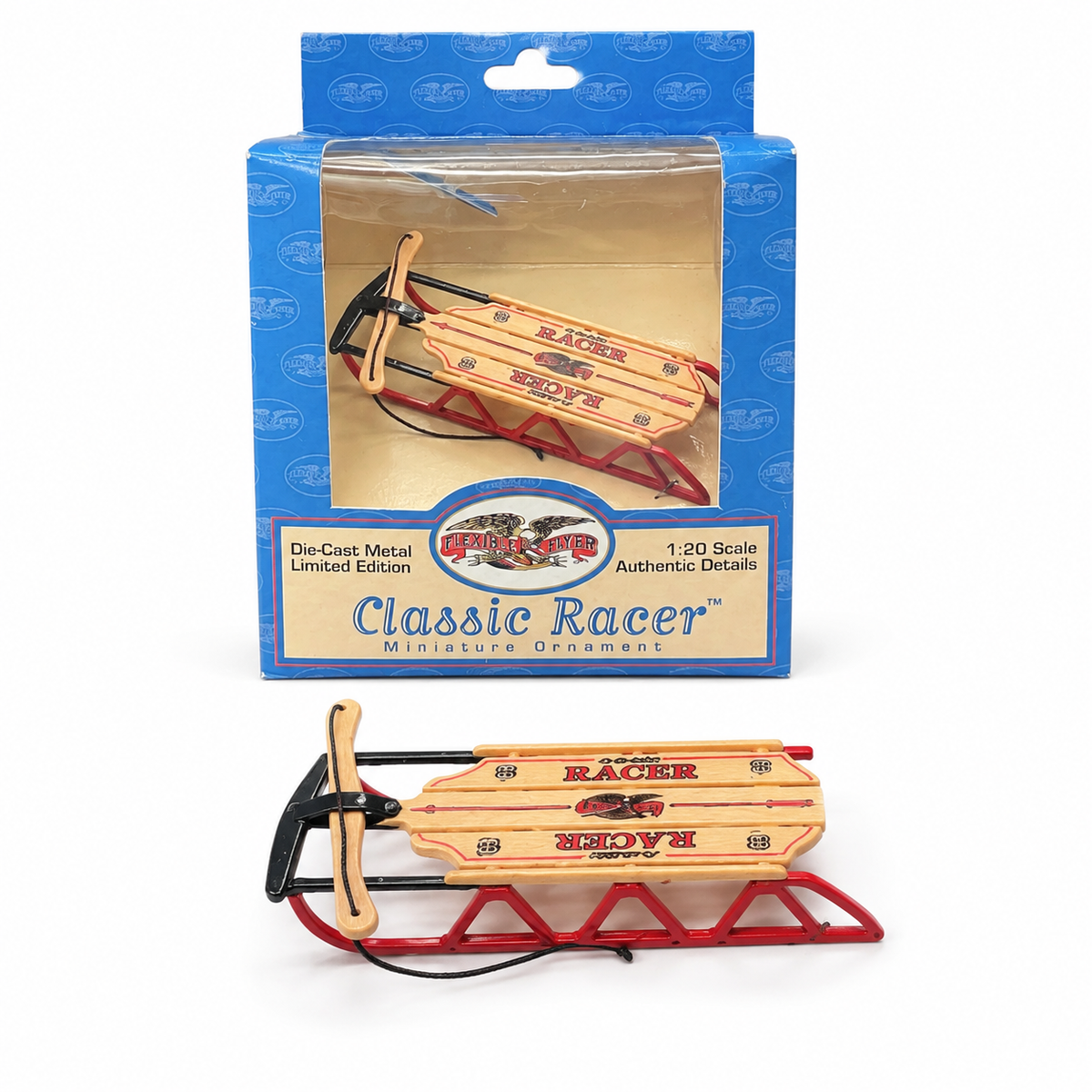 Flexible Flyer Classic Racer – Ornement miniature de traîneau