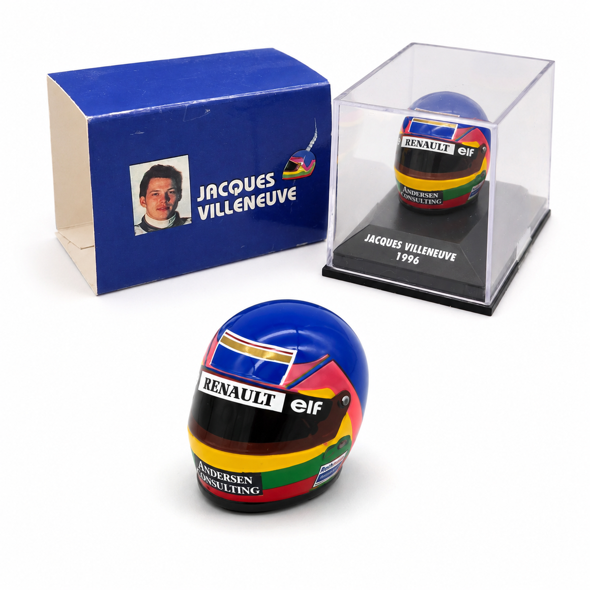Casque Jacques Villeneuve – Williams Renault