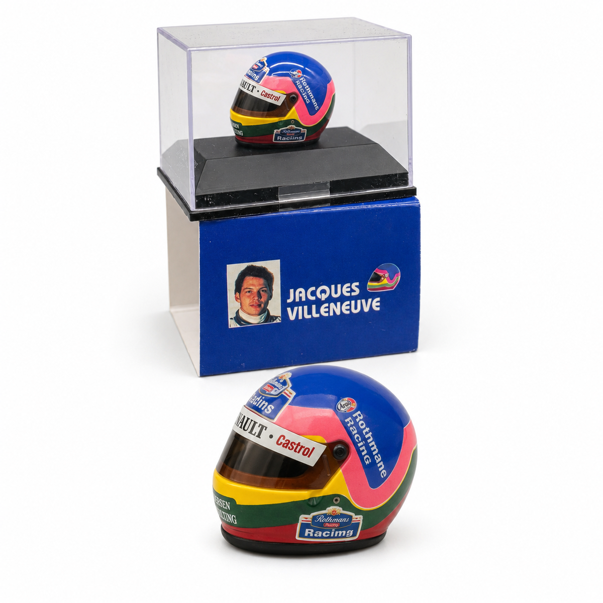 Casque Jacques Villeneuve – Williams Renault Rothmans