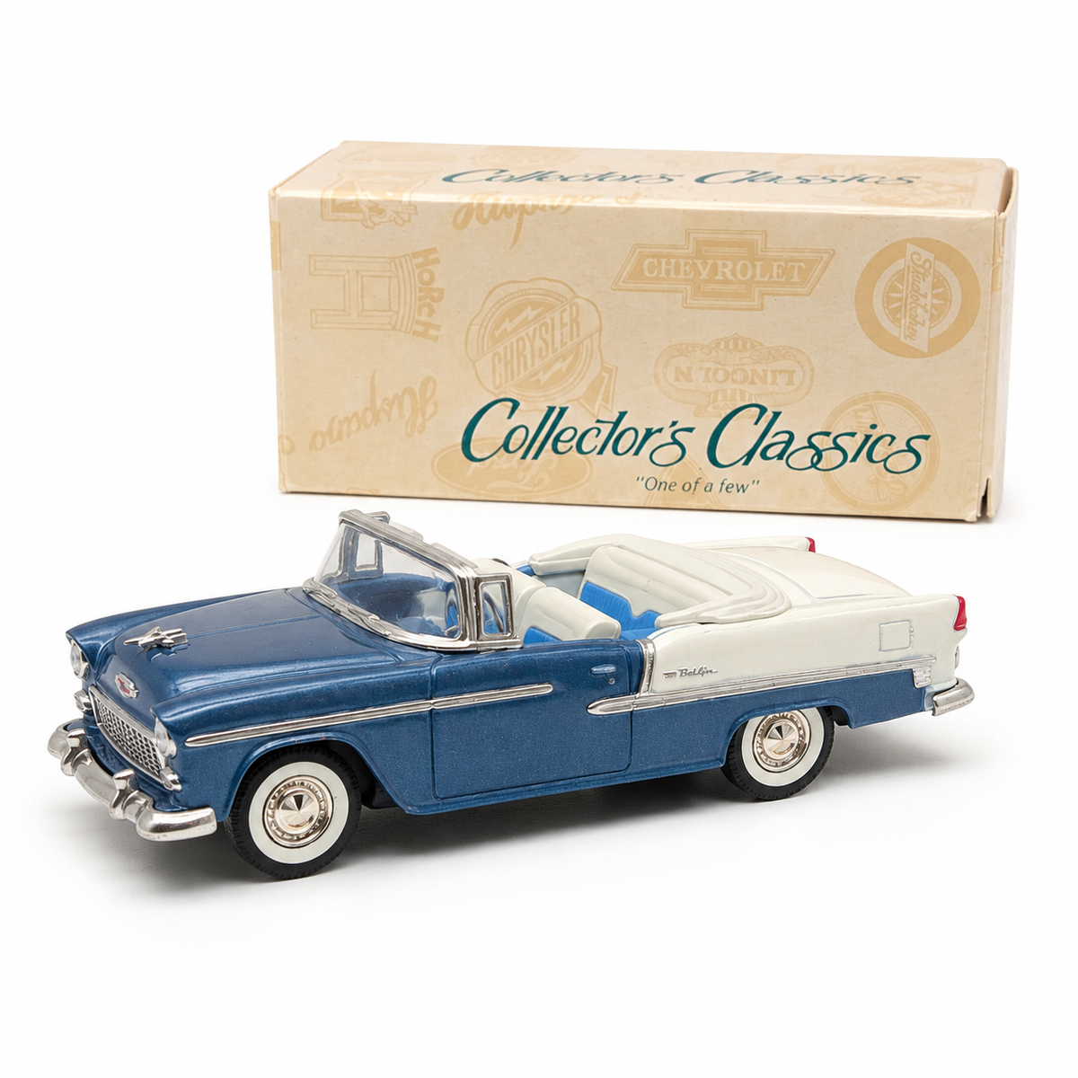 Chevrolet Bel Air Convertible 1955 1:43 – Collector’s Classics Buby – Capote baissée