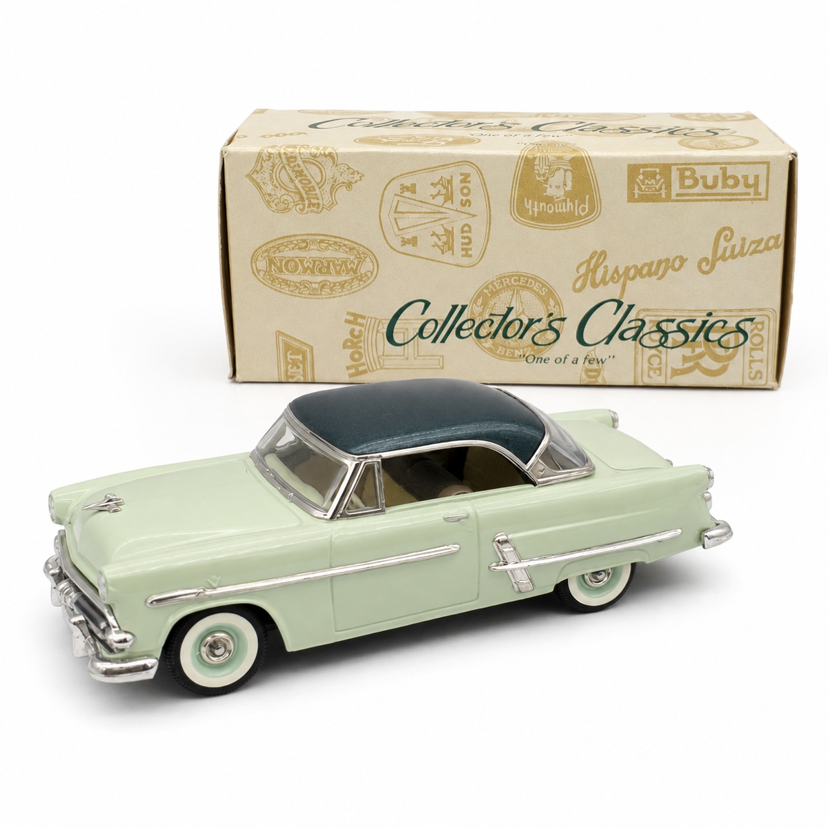 Chevrolet Bel Air Hardtop 1955 1:43 – Collector’s Classics Buby – Vert pâle