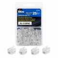IDEAL 85-344 Fiches modulaires RJ-11 6P4C CAT3/5e – Paquet de 25
