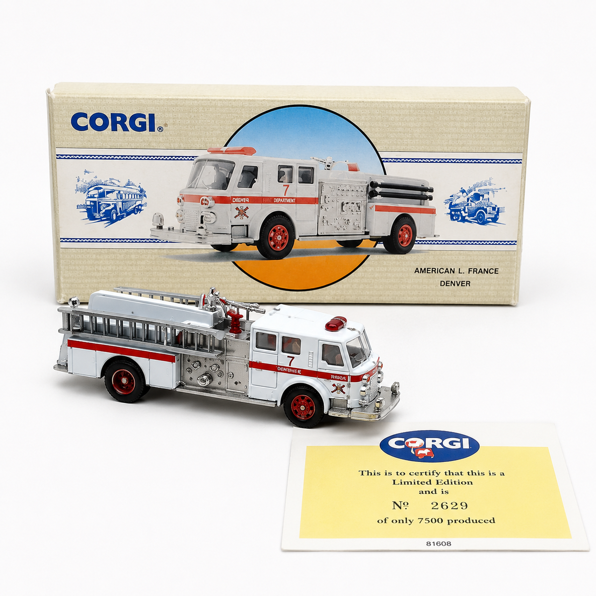 Corgi 97325 Camion incendie American LaFrance Denver 1:64