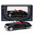 Signature Models Lincoln Zephyr Cabriolet 1939 noire 1:32