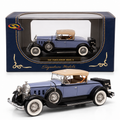 Signature Models Pierce-Arrow Model B 1930 bleue 1:32
