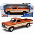 Maisto Ford F-150 Ranger 1979 orange et crème 1:18