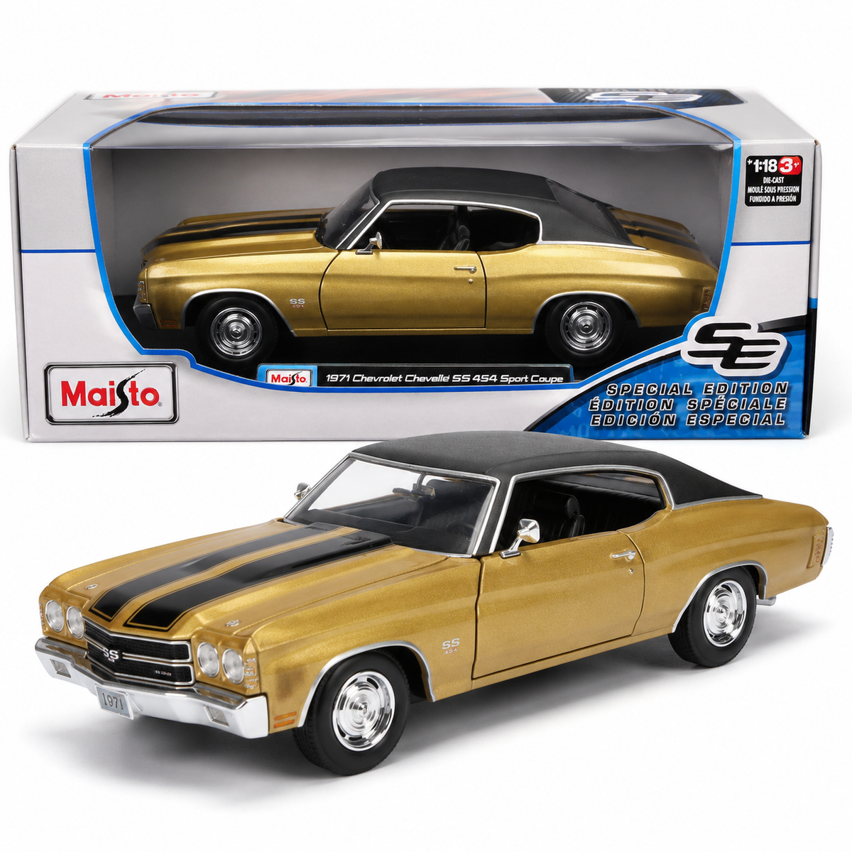 Maisto Chevrolet Chevelle SS 454 Sport Coupé 1971 or 1:18