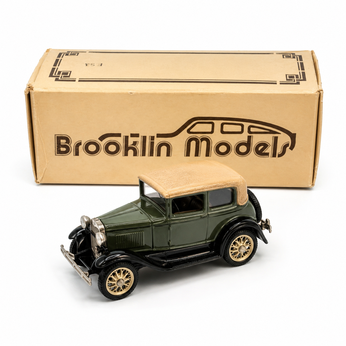 Brooklin Models Ford Model A Victoria 1930 verte 1:43