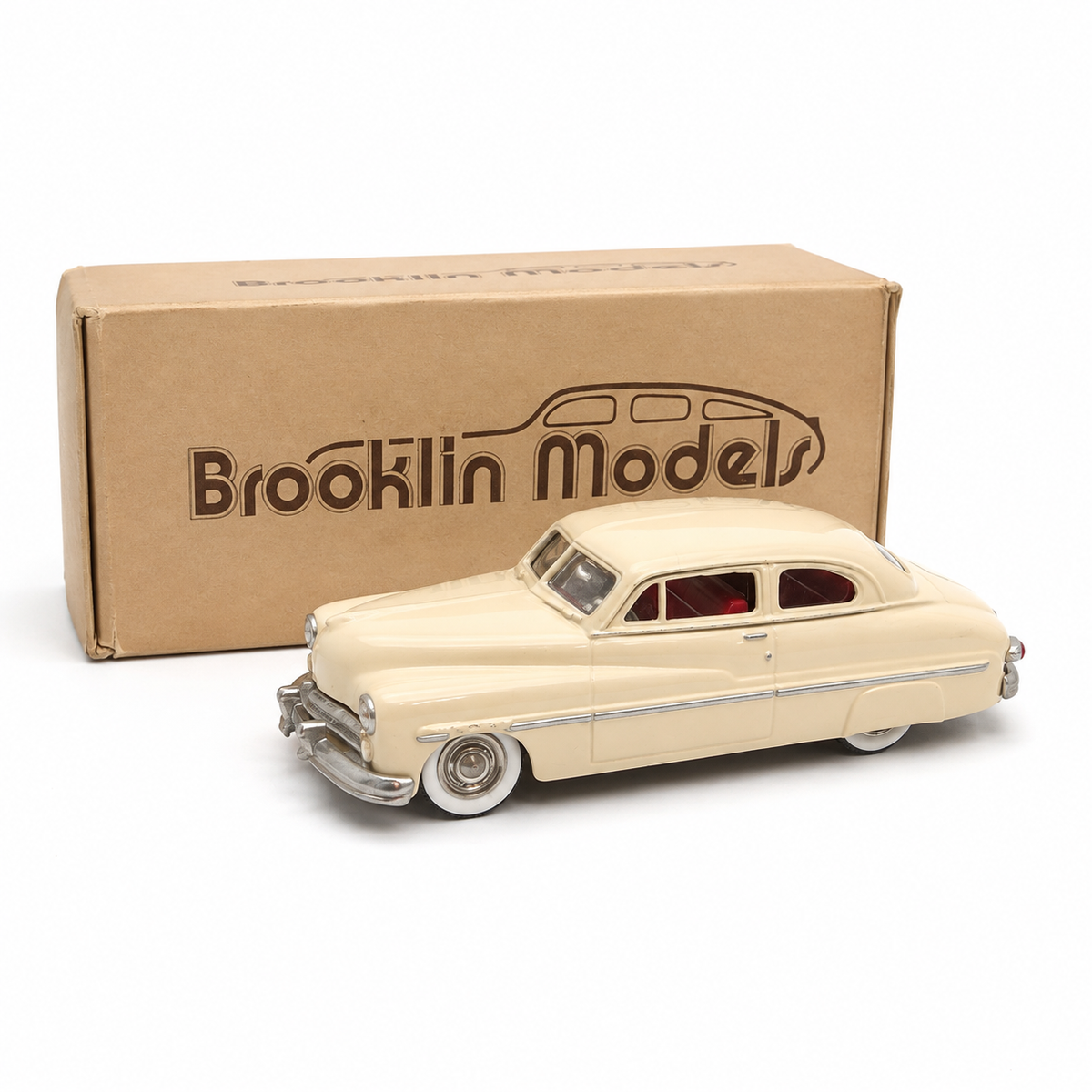 Brooklin Models Mercury Coupé crème 1949 1:43