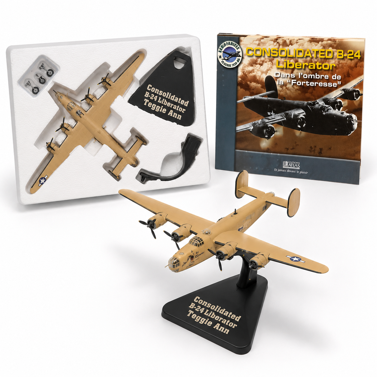 Éditions Atlas Consolidated B-24 Liberator Teggie Ann – 1:144
