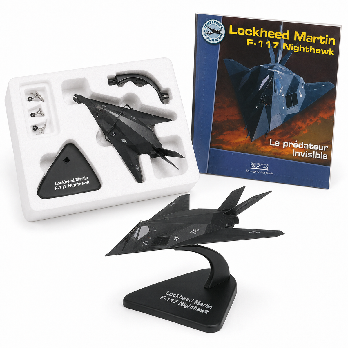 Éditions Atlas Lockheed Martin F-117 Nighthawk USAF – 1:144