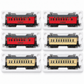 Lot de 6 voitures voyageurs MTH RailKing O/O-27 – Circus et Long Island