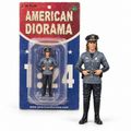 Figurine policière American Diorama 1:24 pour diorama automobile