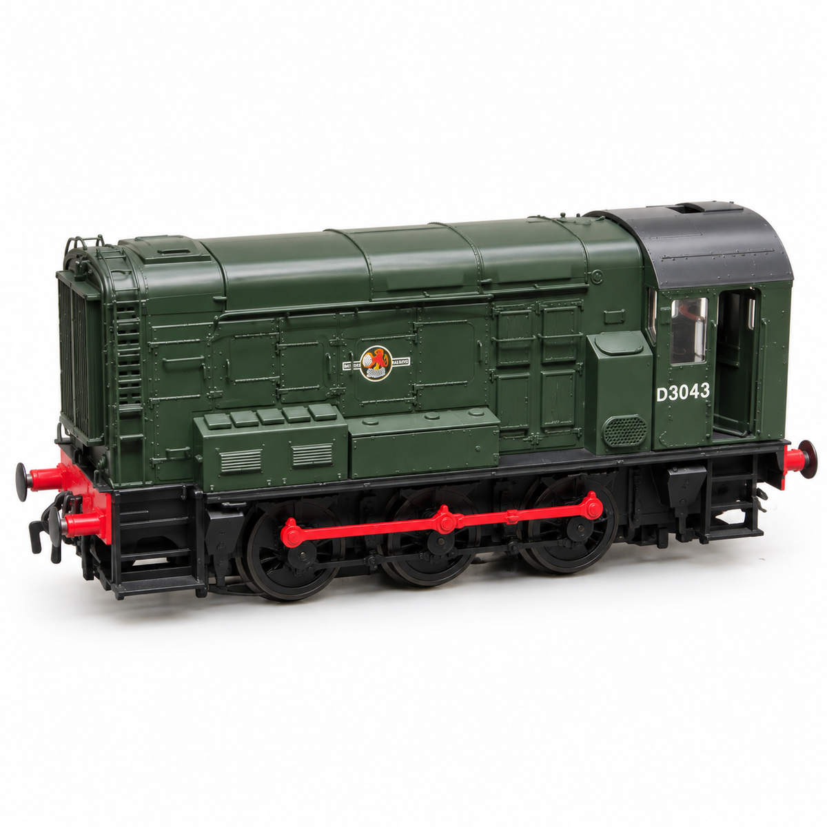 Dapol Class 08 D3043 British Rail verte DCC avec son – O Gauge 1:43,5