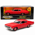 ERTL American Muscle Chevrolet Biscayne 1966 rouge 1:18 – Édition limitée