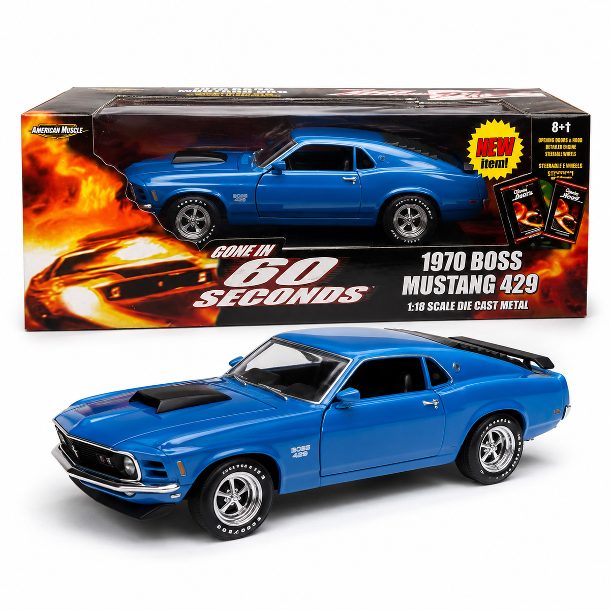 1970 Boss Mustang 429 Gone In 60 Secondes