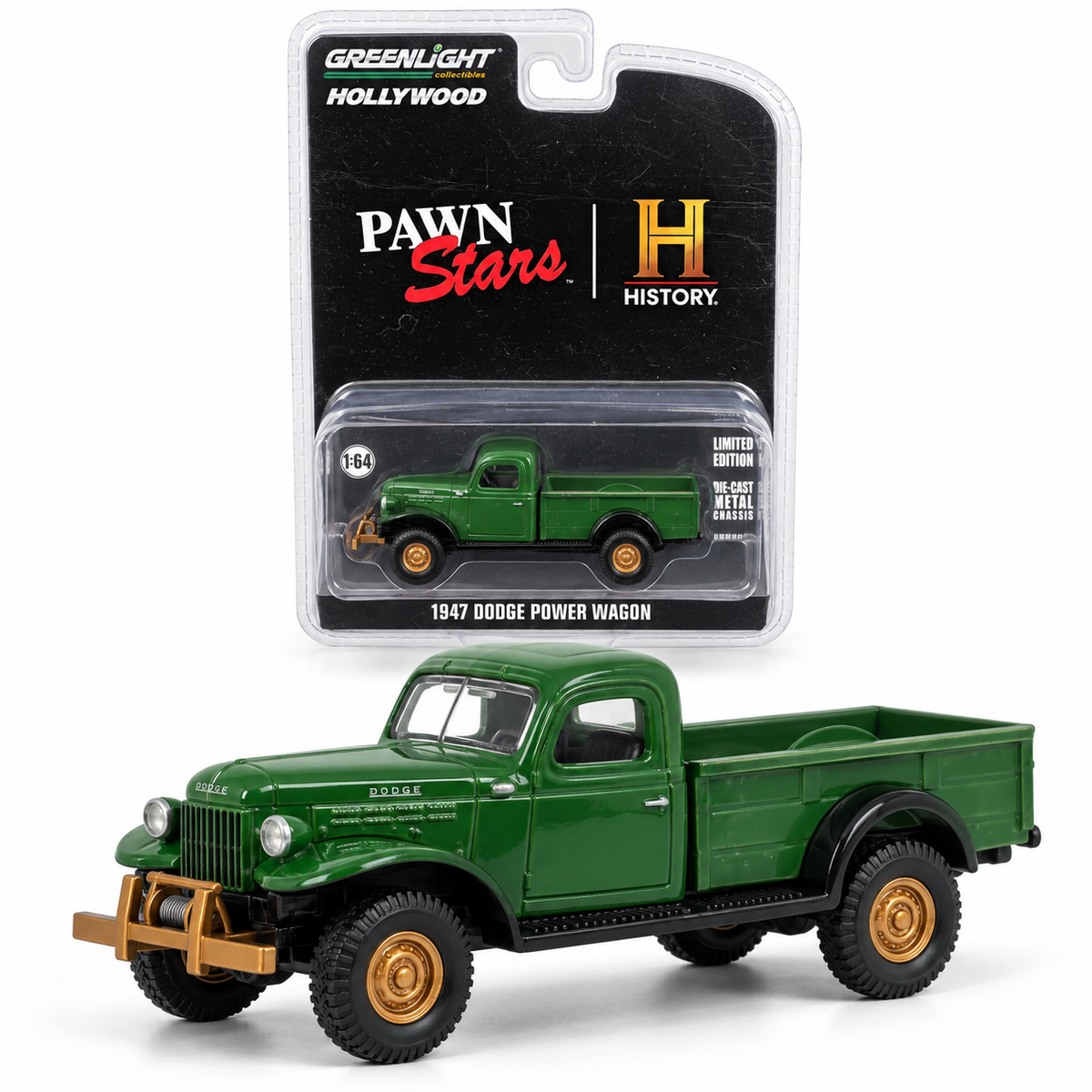 GreenLight Hollywood Pawn Stars – Dodge Power Wagon 1947 1:64