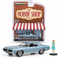GreenLight The Hobby Shop Série 7 – Mercury Cougar 1970 avec figurine 1:64