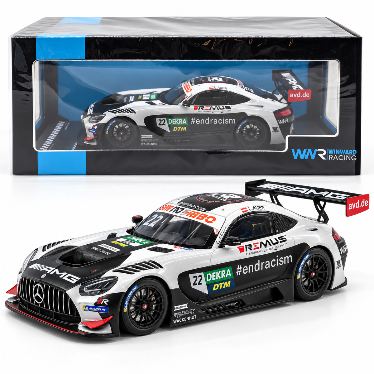 Mercedes-AMG GT3 DTM 2020 #22 Lucas Auer 1:18