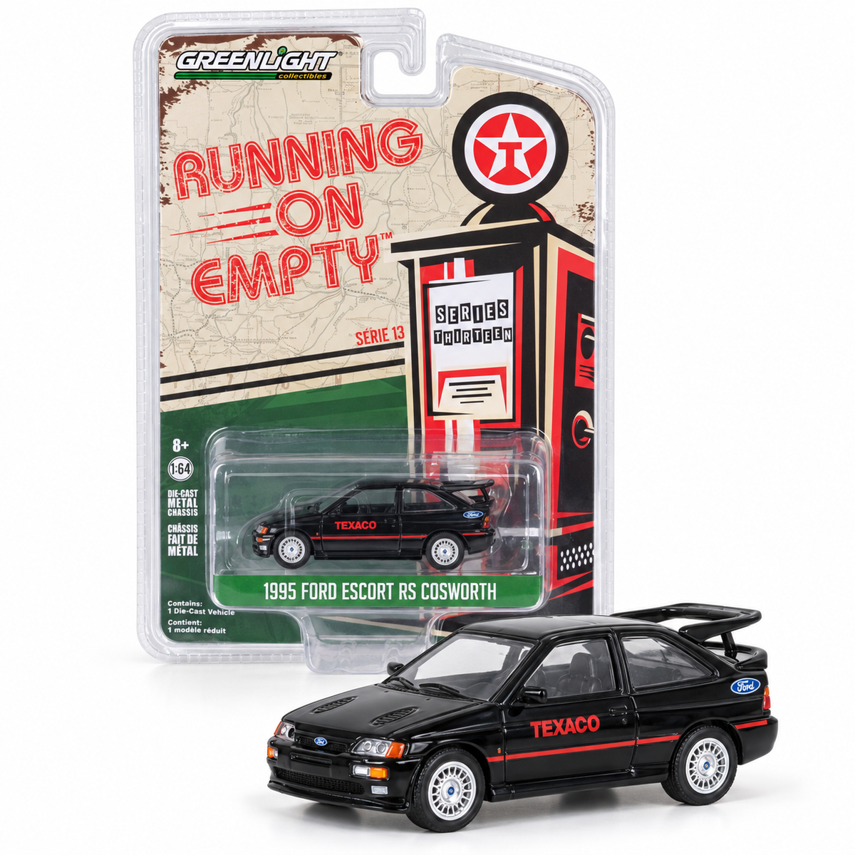 Ford Escort RS Cosworth 1995 Texaco 1:64 – GreenLight Running on Empty Series 13