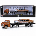 Chevrolet LCF 1958 avec remorque et familiale Chevrolet custom – M2 Machines