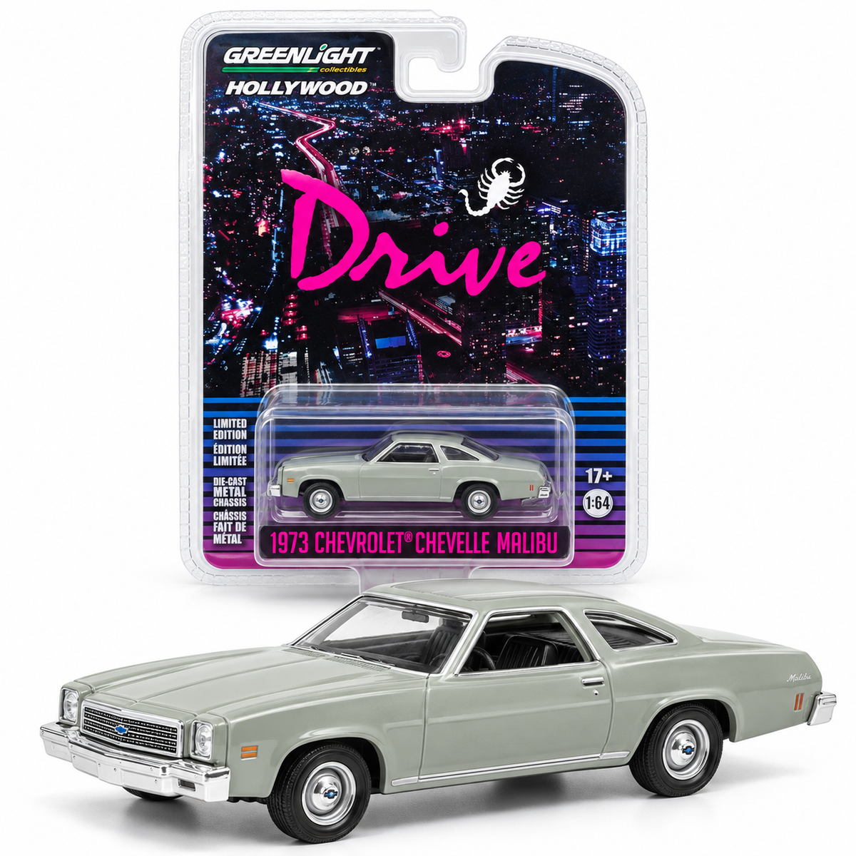GreenLight Hollywood Drive – Chevrolet Chevelle Malibu 1973 1:64