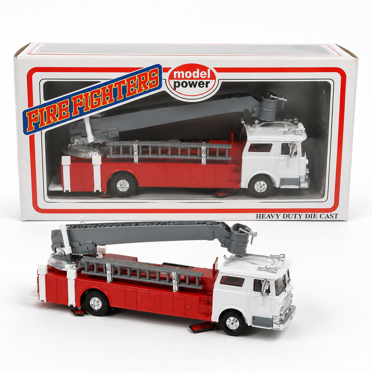 Camion de pompiers à échelle Model Power Fire Fighters O Scale